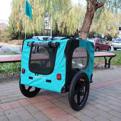 Dog bike bicycle trailer - bike,
