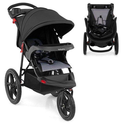 Jogging stroller foldable - jogging, stroller,foldable